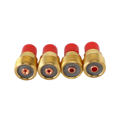 46Pcs Tig Gas Lens Collet Body Misura assortita Fit Tig Welding Torch Wp9 20 25