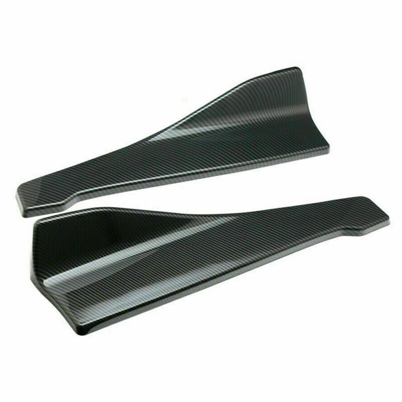 48cm Gonna Spoiler Labbro posteriore/Estensione laterale Rocker Splitter Winglet Wings Carbonio Generico