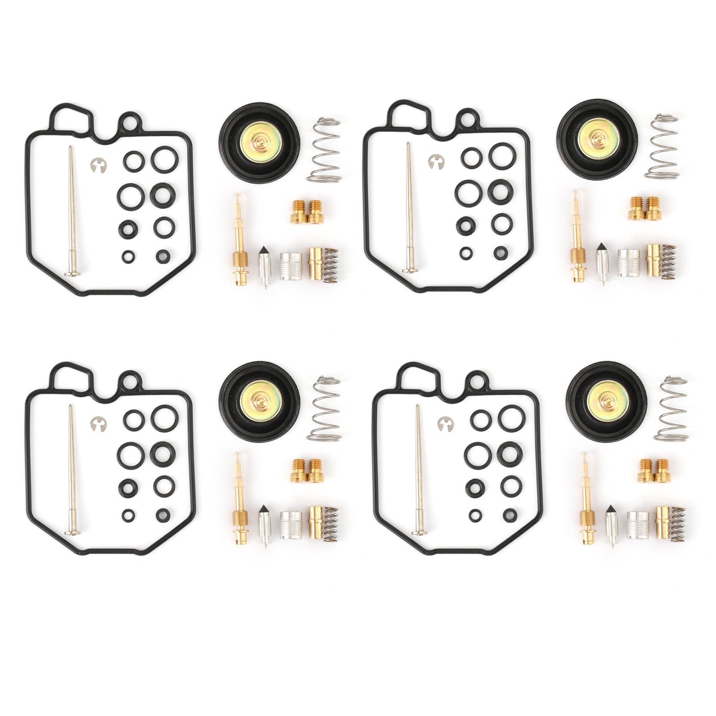 4 kit di riparazione carburatore set valvola di interruzione aria per Honda CB750K 1980-82 sostituire 18-2795 generico