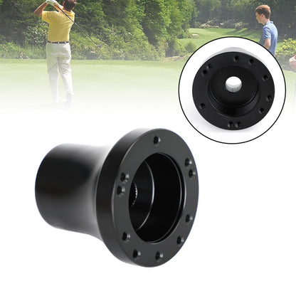 Mozzo adattatore per volante in alluminio per carrello da golf adatto per Club Car DS 1984-up nero generico