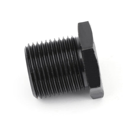 Adattatore filettato filtro olio da 1/2-28 a 13/16-16 più resistente dell'alluminio nuovo