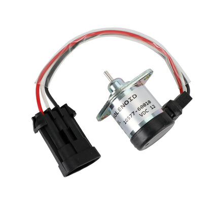 solenoide di spegnimento del carburante terminale 12V 3 per Kubota 1G577-60010 1G577-60011