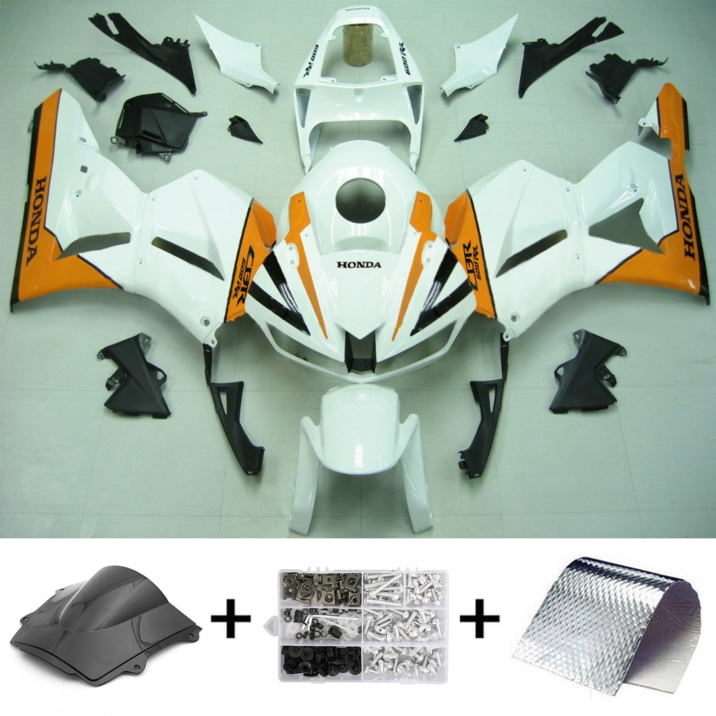 Kit carenatura Honda CBR600RR 2013-2023 F5 Carrozzeria Plastica ABS