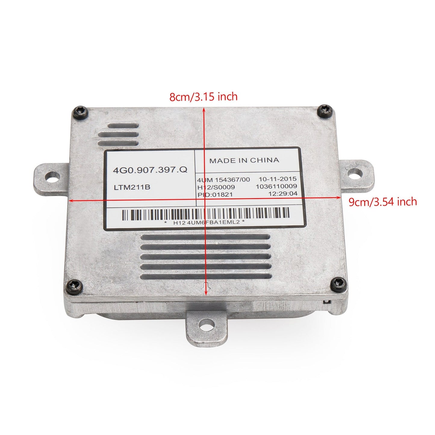 Unità di controllo zavorra fari allo xeno Audi A3 8V 2012-2016 4G0907397Q