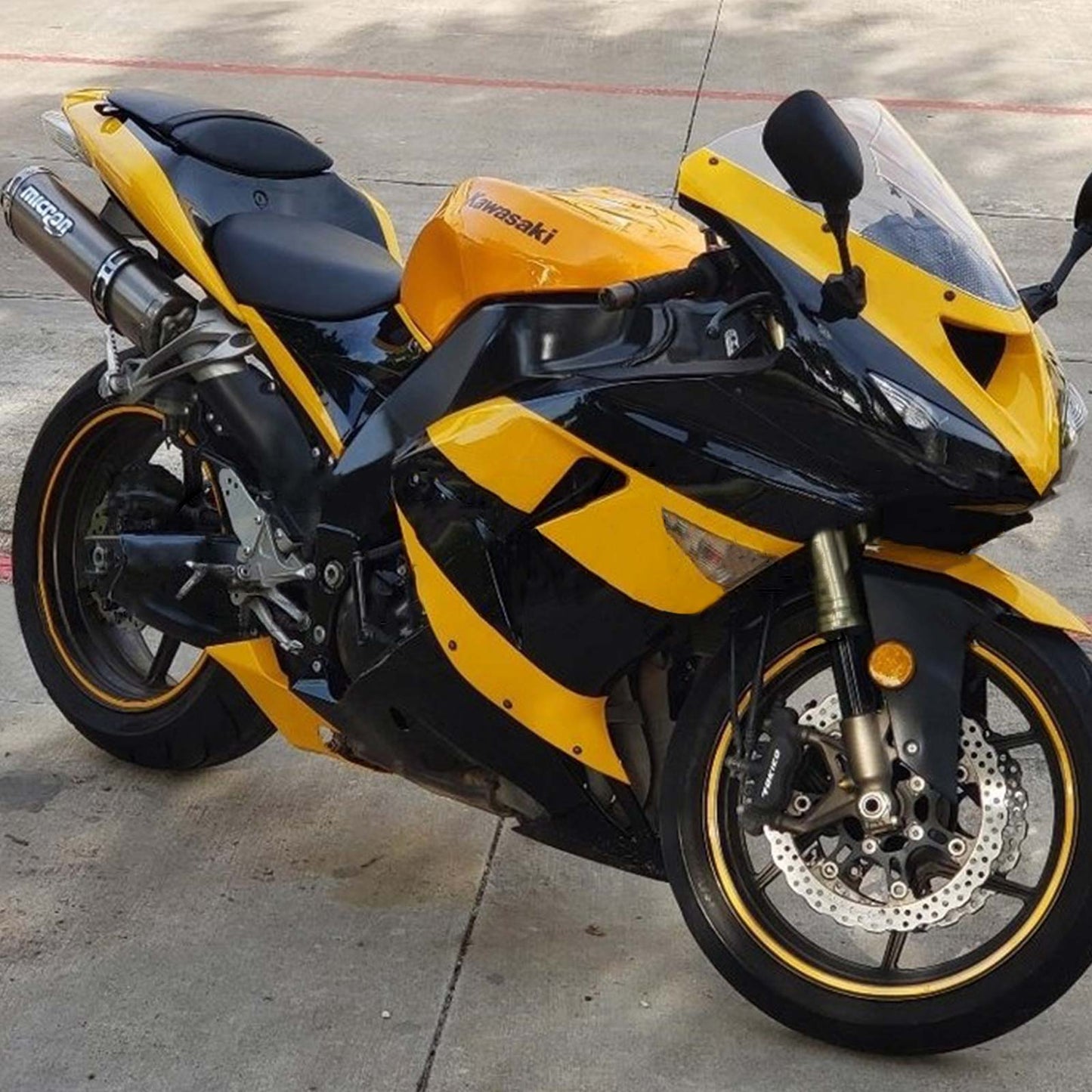 Kit carenatura per Kawasaki ZX10R 2006-2007 Generico