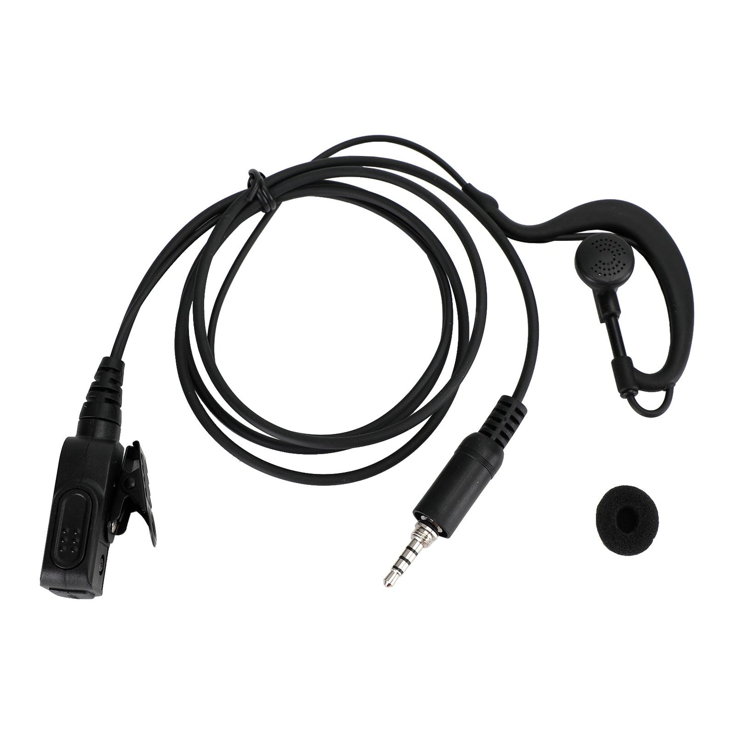 G-Shape Auricolare Auricolare Ovale PTT MIC Per ICOM IC-M33 M34 M36 M23 M24 M25 RS-35M