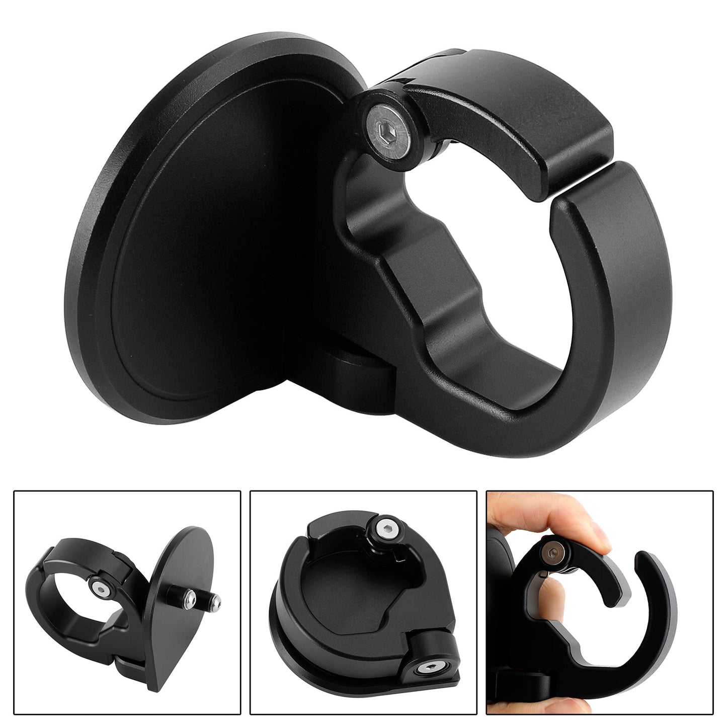Gancio per casco Vespa Gts300 Gtv Fast Lock Portaoggetti Accessori Cnc