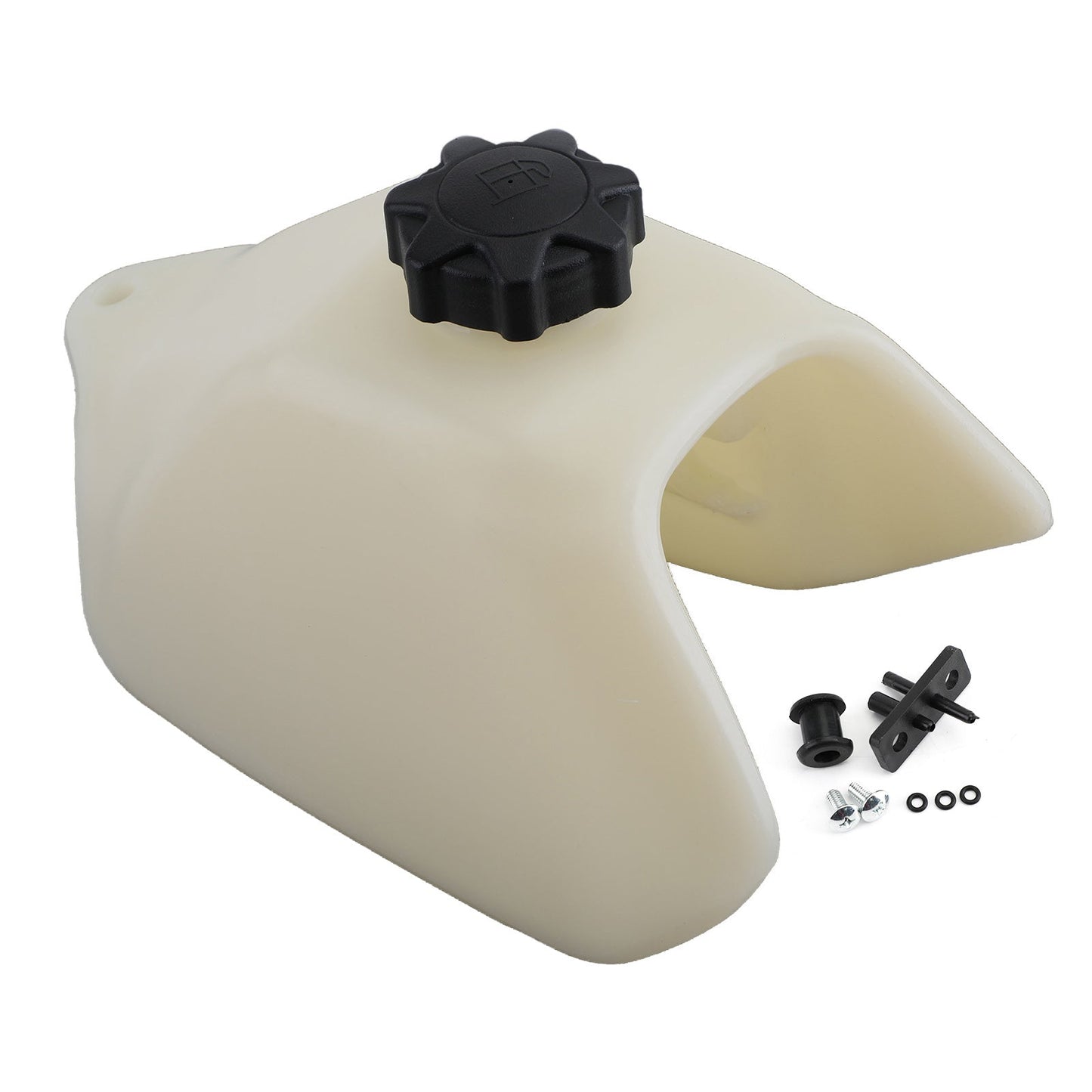 1986-1987 Honda TRX70 FourTrax 70 Serbatoio carburante e tappo serbatoio in plastica di ricambio