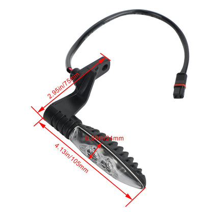 Indicatore di direzione posteriore a LED per BMW F650 F700GS F800 GS R1200 GS Generico