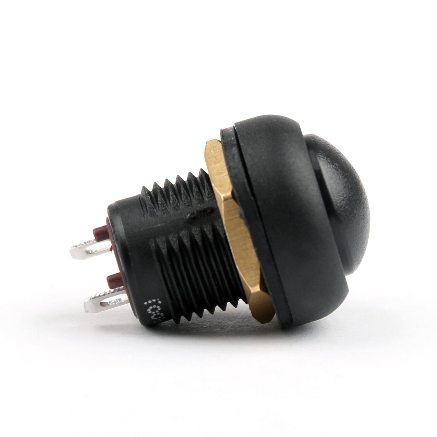 Interruttore a pulsante impermeabile IP67 da 12 mm ON/OFF Grado industriale autobloccante