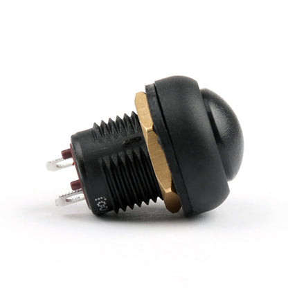 Interruttore a pulsante impermeabile IP67 da 12 mm ON/OFF Grado industriale autobloccante
