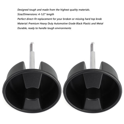 2 pezzi Jeep Wrangler 2007-2017 Hardtop Freedom Viti per pomello di montaggio superiore