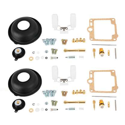 2X Carburatore Carb Rebuild Repair Kit adatto per Yamaha Virago XV750 1988-1998 Generico
