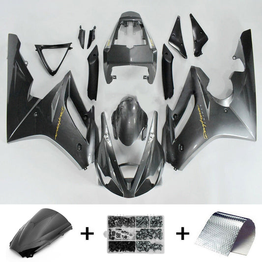 Amotopart Fikings Triumph Daytona 675 2006-2008 Kit di copertura grigio