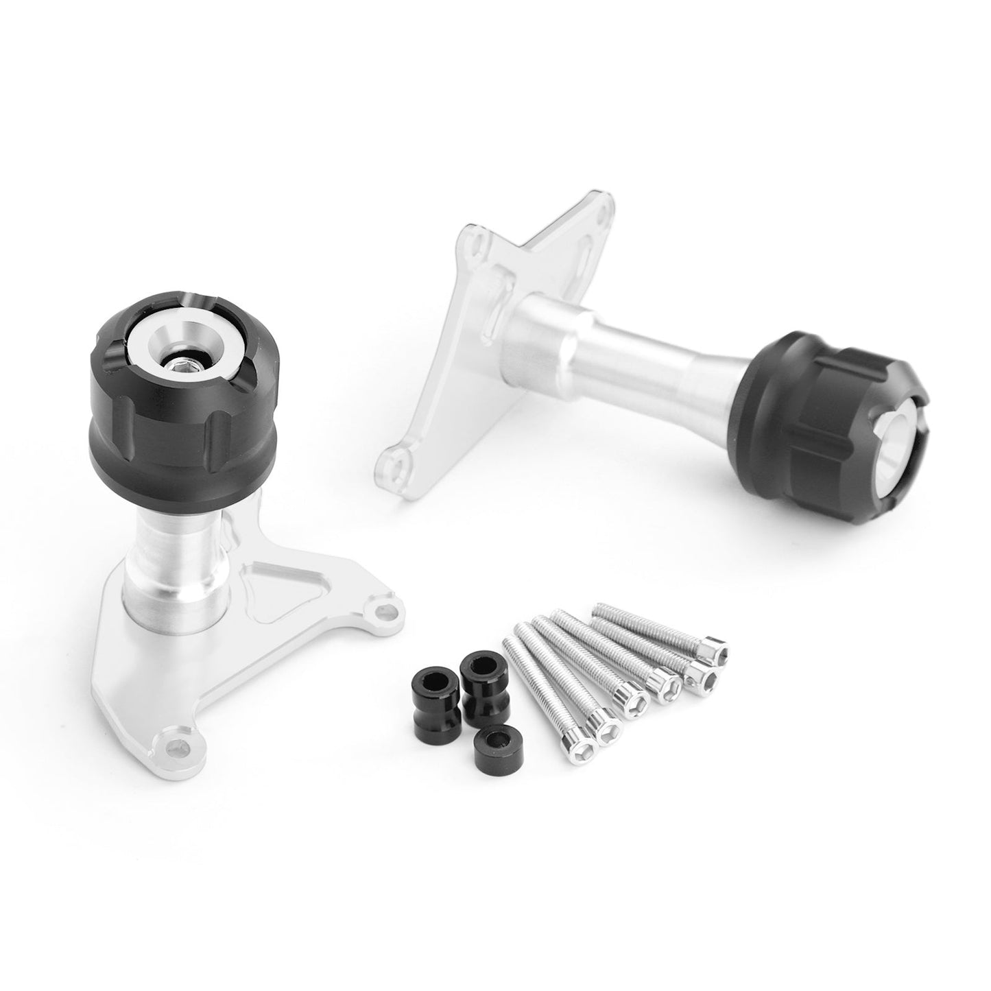 KIT TAMPONI PARATELAIO DEFENDER NERO per Honda MSX125 MSX125SF Grom 2013-2020