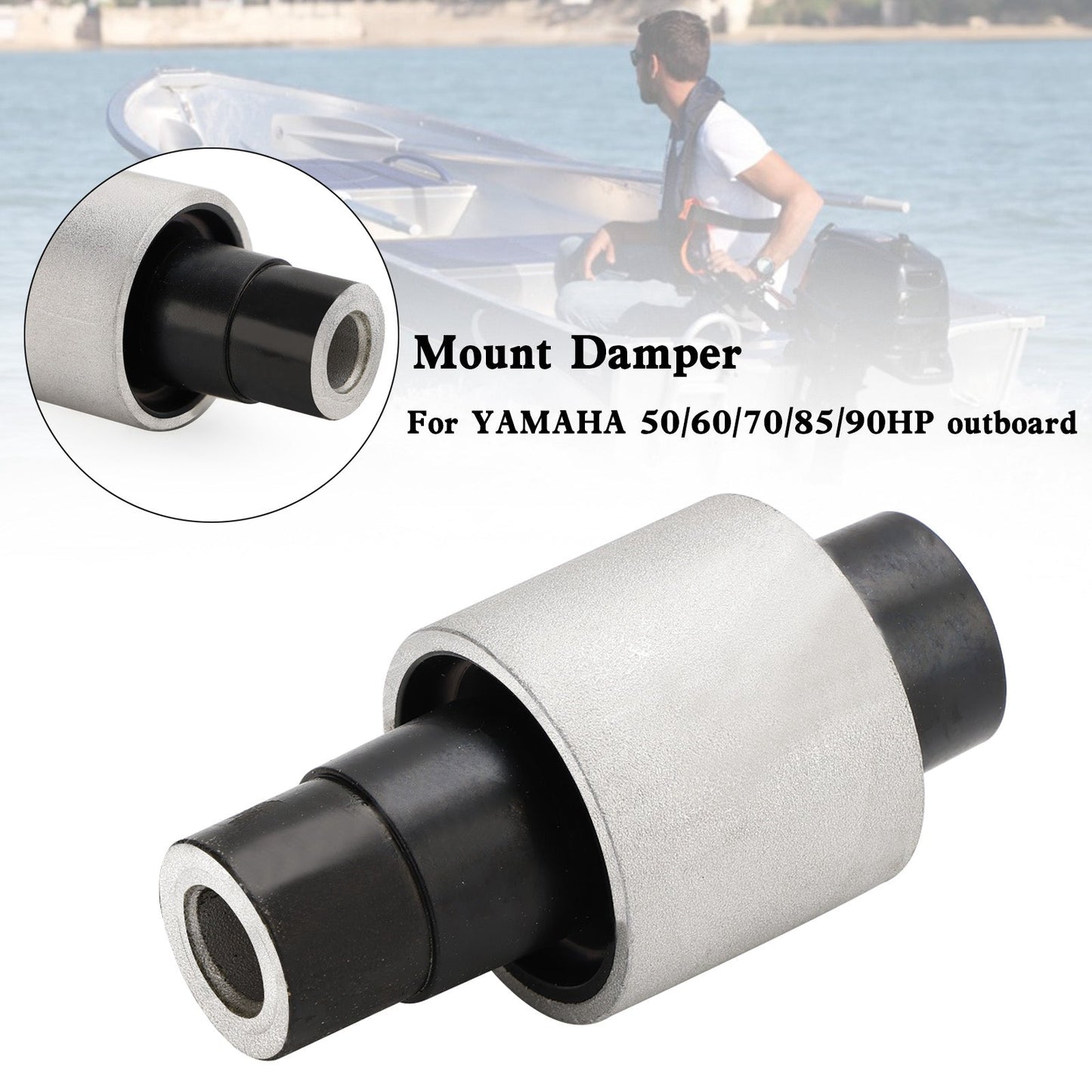 688-44514-00-94 Ammortizzatore di montaggio laterale superiore per fuoribordo YAMAHA 50/60/70/85/90HP