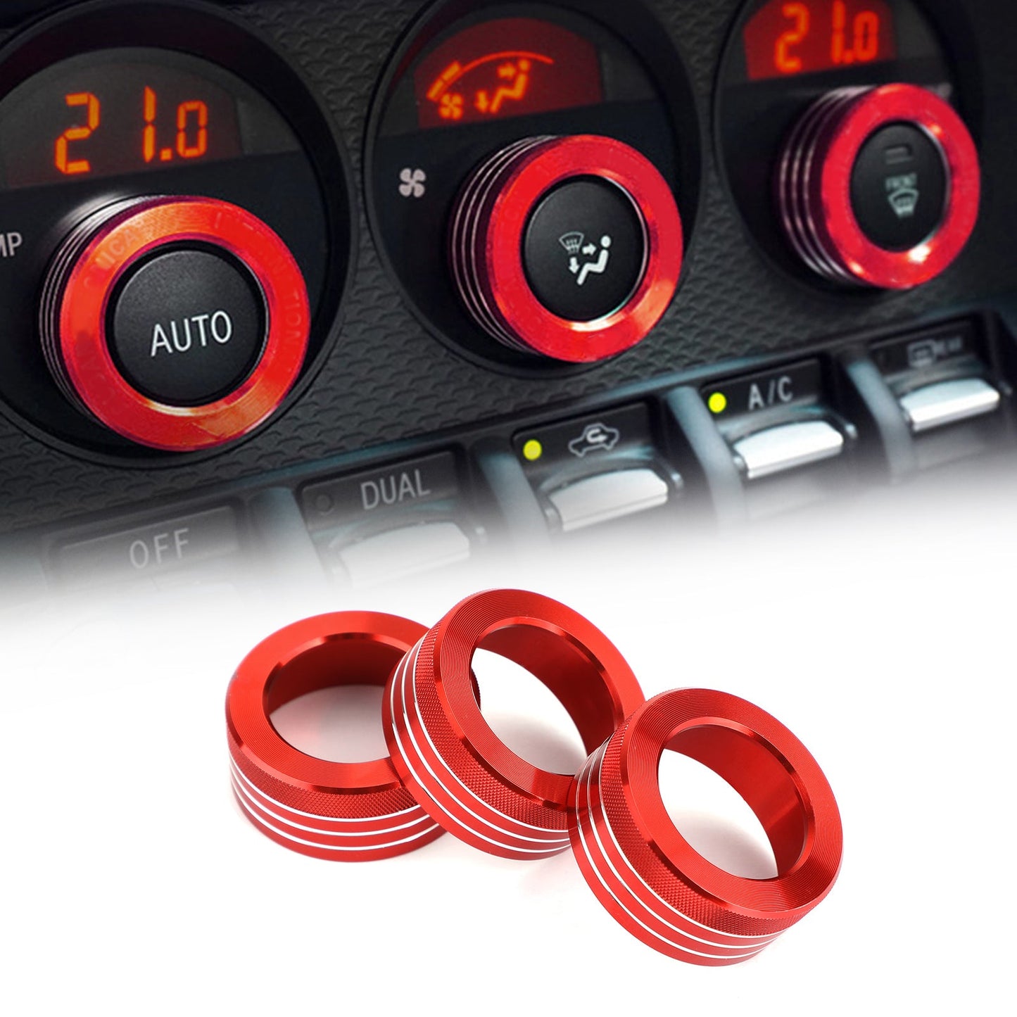 Le migliori offerte per Car Air Conditioner Switch Knob Ring AC Knobs Cover Fit For BRZ Toyota 86 Generic sono su ✓ Confronta prezzi e caratteristiche di prodotti nuovi e usati ✓ Molti articoli con consegna gratis!