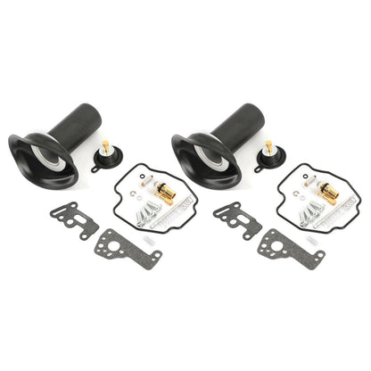 2set Carburatore Kit di Riparazione Stantuffo Diaframma per Yamaha VIRAGO 535 XV535 1990-01 Generico