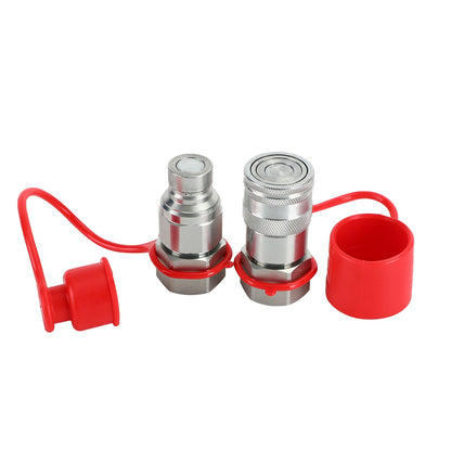 3/4" minipala idraulica dell'attacco rapido del fronte piano di paia del NPT per l'iso 16028 del gatto selvatico