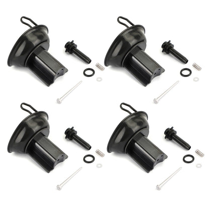 4x Moto Kit riparazione carburatore pistone diaframma per Honda CB400 VTEC CB 400 Generico