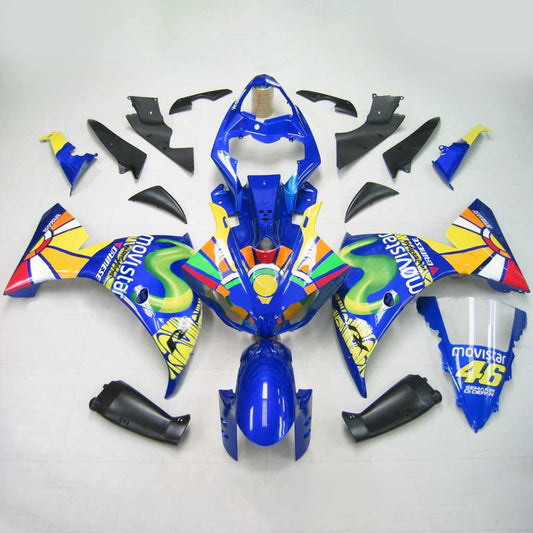 Kit di vendita iniezione Body Plastic Abs Fit per Yamaha YZF 1000 R1 2009-2011