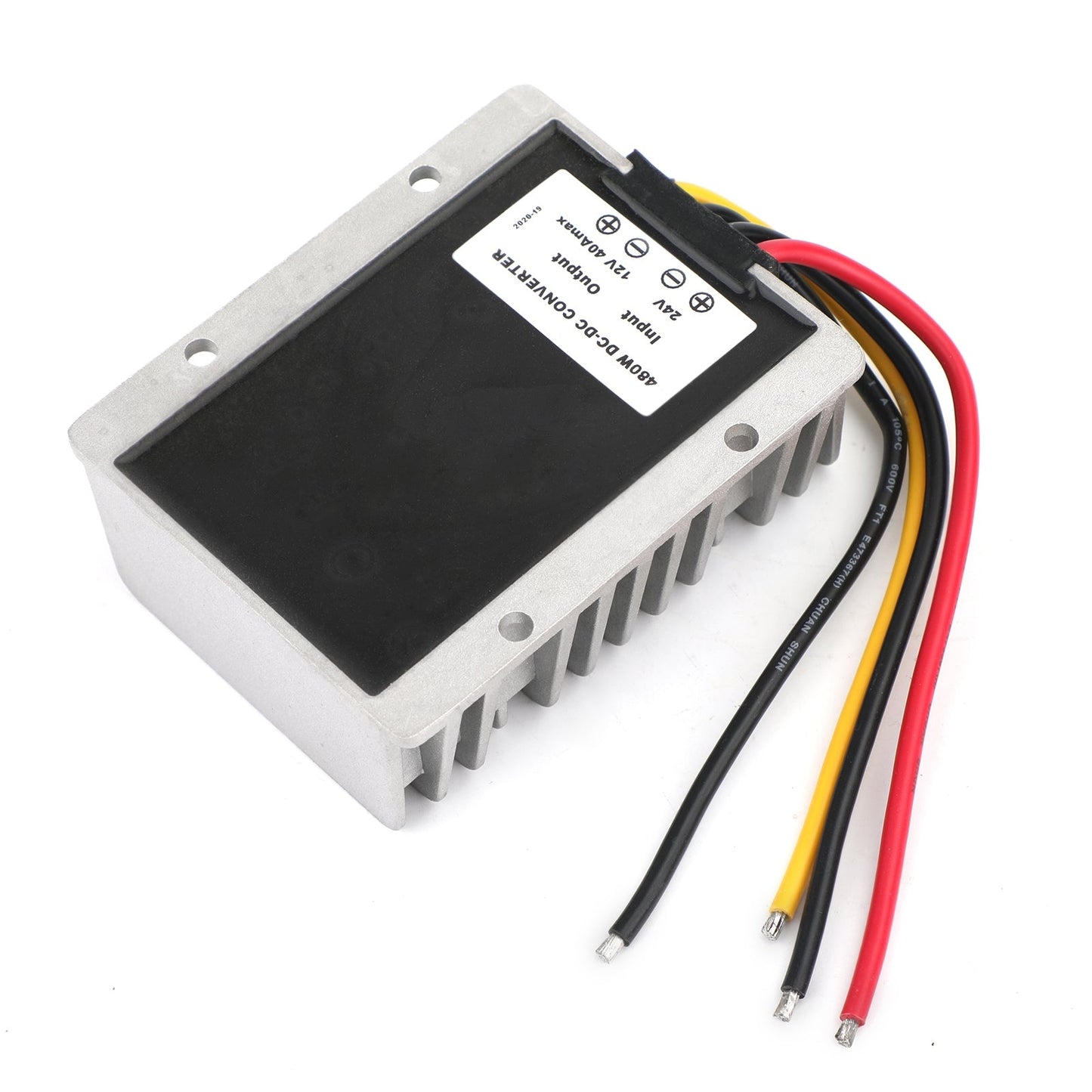 Impermeabile 24V a 12V 40A 480W Step Down Regolatore Convertitore di Potenza DC/DC