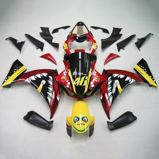 Kit di vendita iniezione Body Plastic Abs Fit per Yamaha YZF 1000 R1 2009-2011