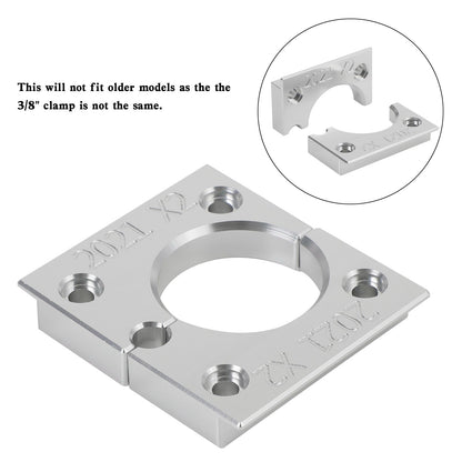 Morsetto albero ammortizzatore/blocco morsa per Fox Float X2 2021 #803-00-805/803-01-690 DHX2