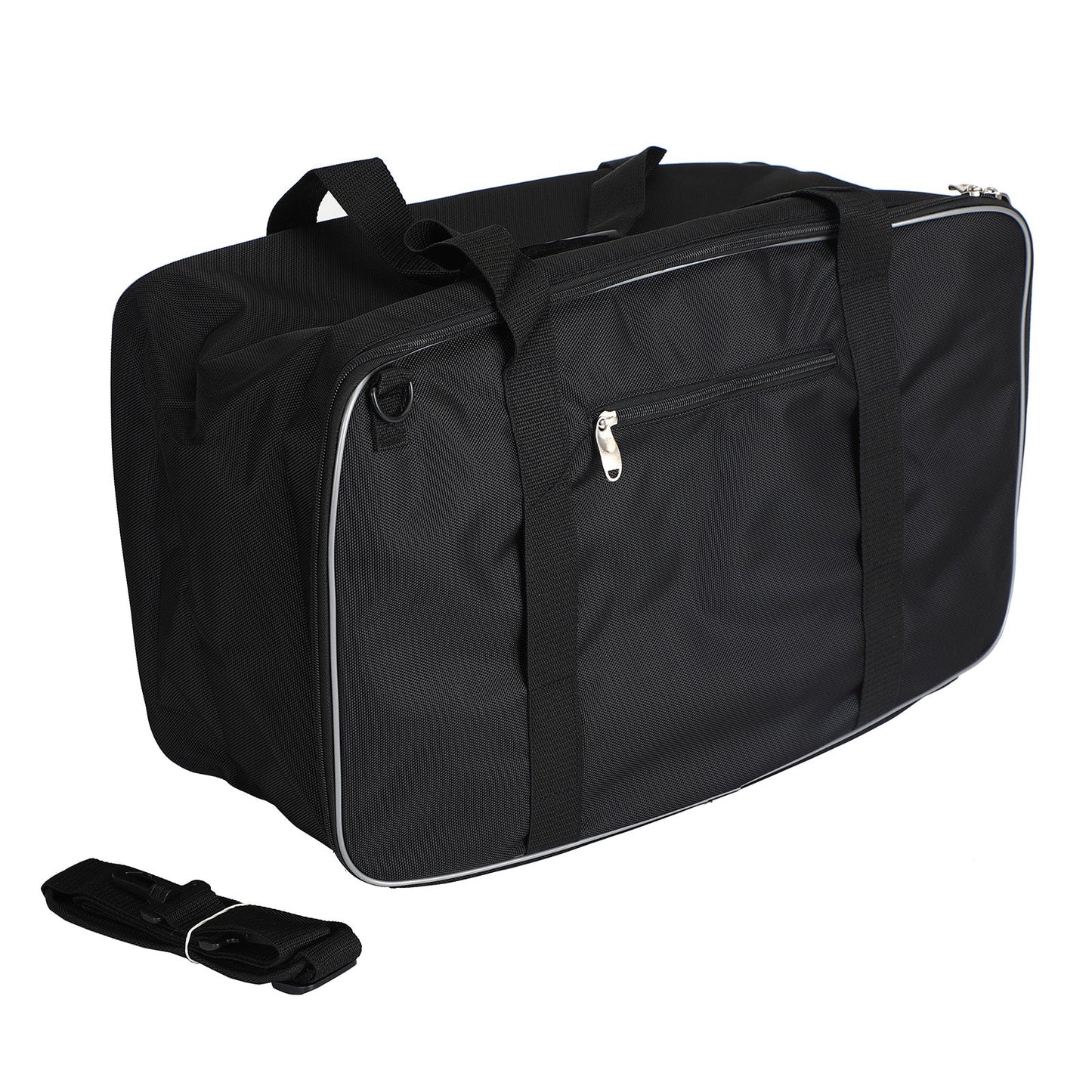 Black Pacchetto Saddlebag Soft Liner Borsa per bagagli adatta per Street Tour Glide generico