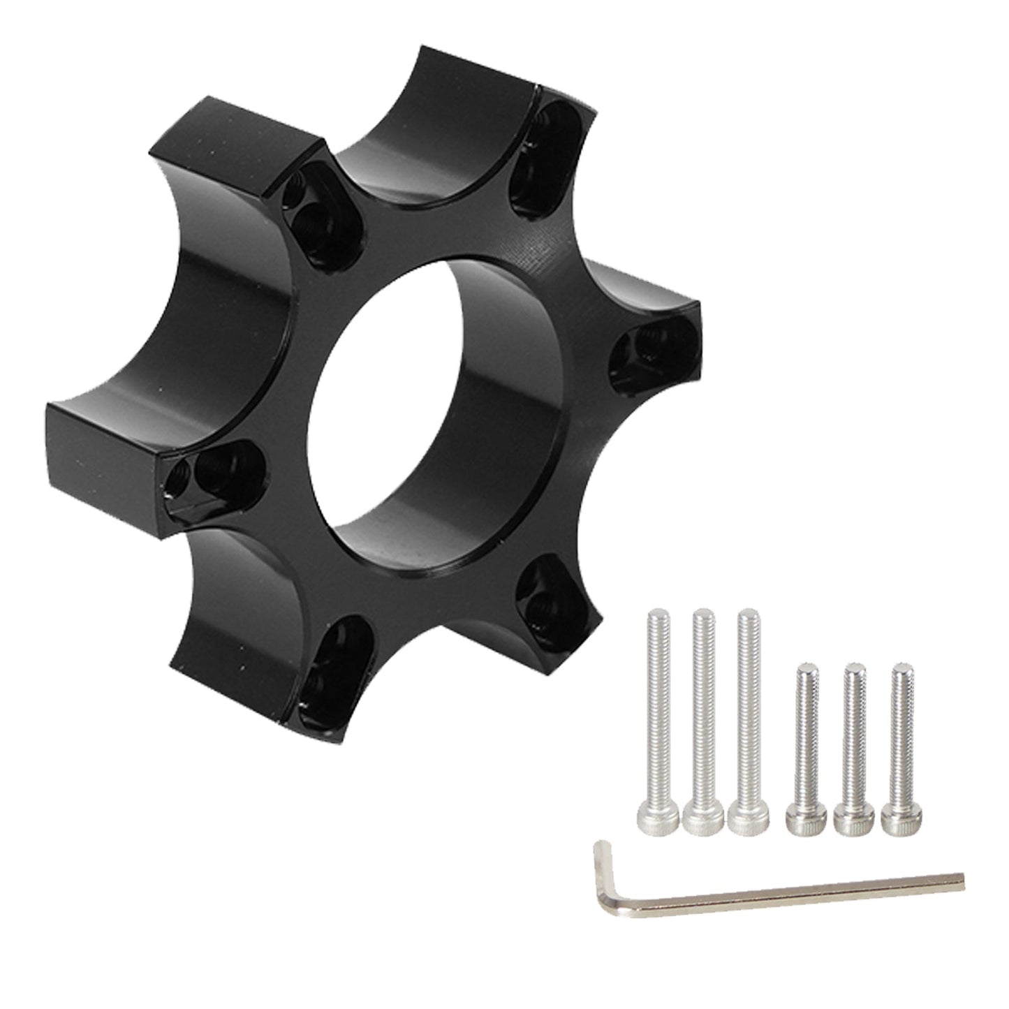 Per Thrustmaster T300RS Piastra adattatore volante 70mm Modifica gioco di corse