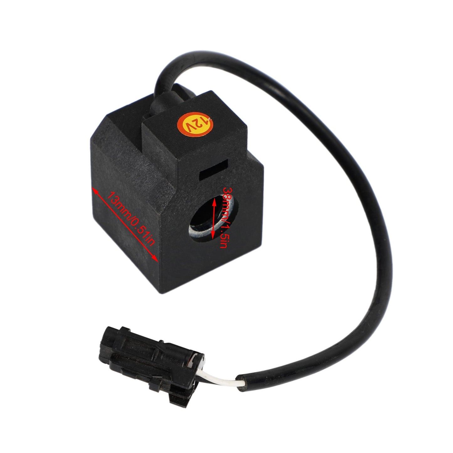 La bobina dell'elettrovalvola a solenoide 1Pcs 12V Dc si adatta alle parti degli scavatori dell'escavatore Hyundai R55