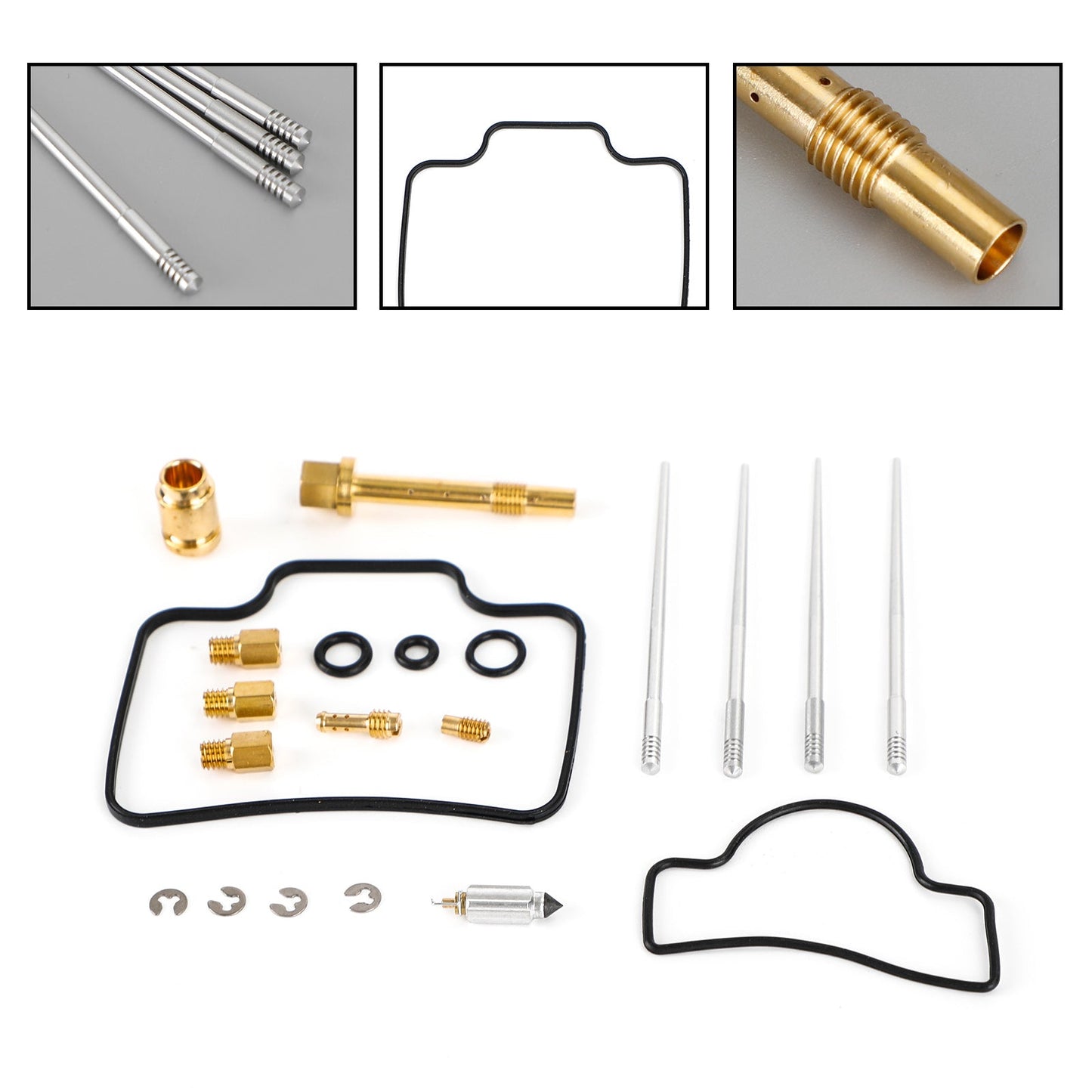 Carburatore Carb Rebuild Kit di riparazione adatto per Yamaha YFZ450 2004-2009 Generico