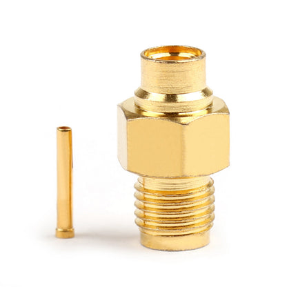 10 Pz SMA Femmina Jack Solder Per Semi-rigido RG402 0.141 "Connettore RF Cavo