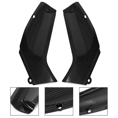 Carenatura laterale del pannello di copertura del rivestimento del serbatoio del gas per Yamaha YZF R1 1998-2001 Carbonio generico