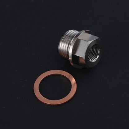 1/8" NPT a M18x1.5 Adattatore mittente per manometro temperatura pressione maschio Generico