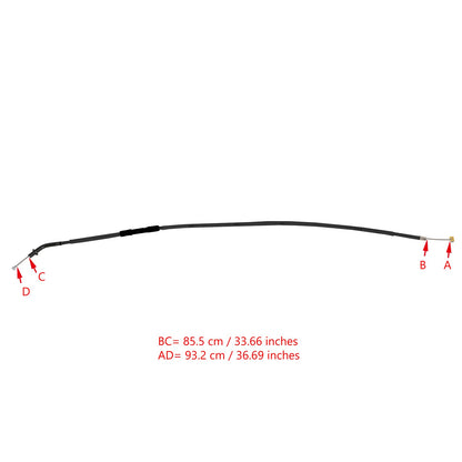 Sostituzione cavo frizione moto adatta per Yamaha XJ-6N XJ6N 2009-2017 Generico