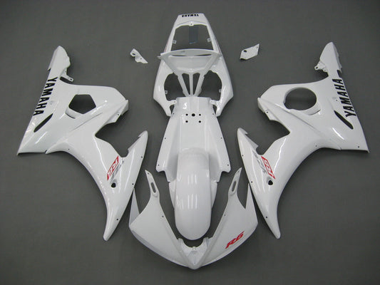 Amotopart 2005 Yamaha R6 Kit bianco mascherato