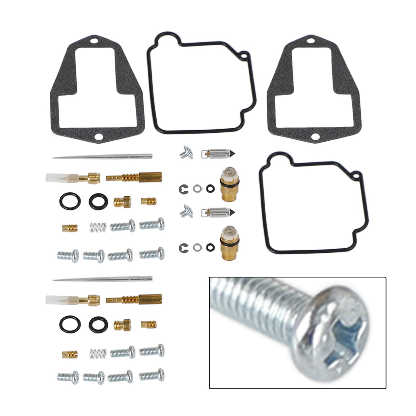 Suzuki DR250 DR350 2X kit di riparazione per ricostruzione carburatore
