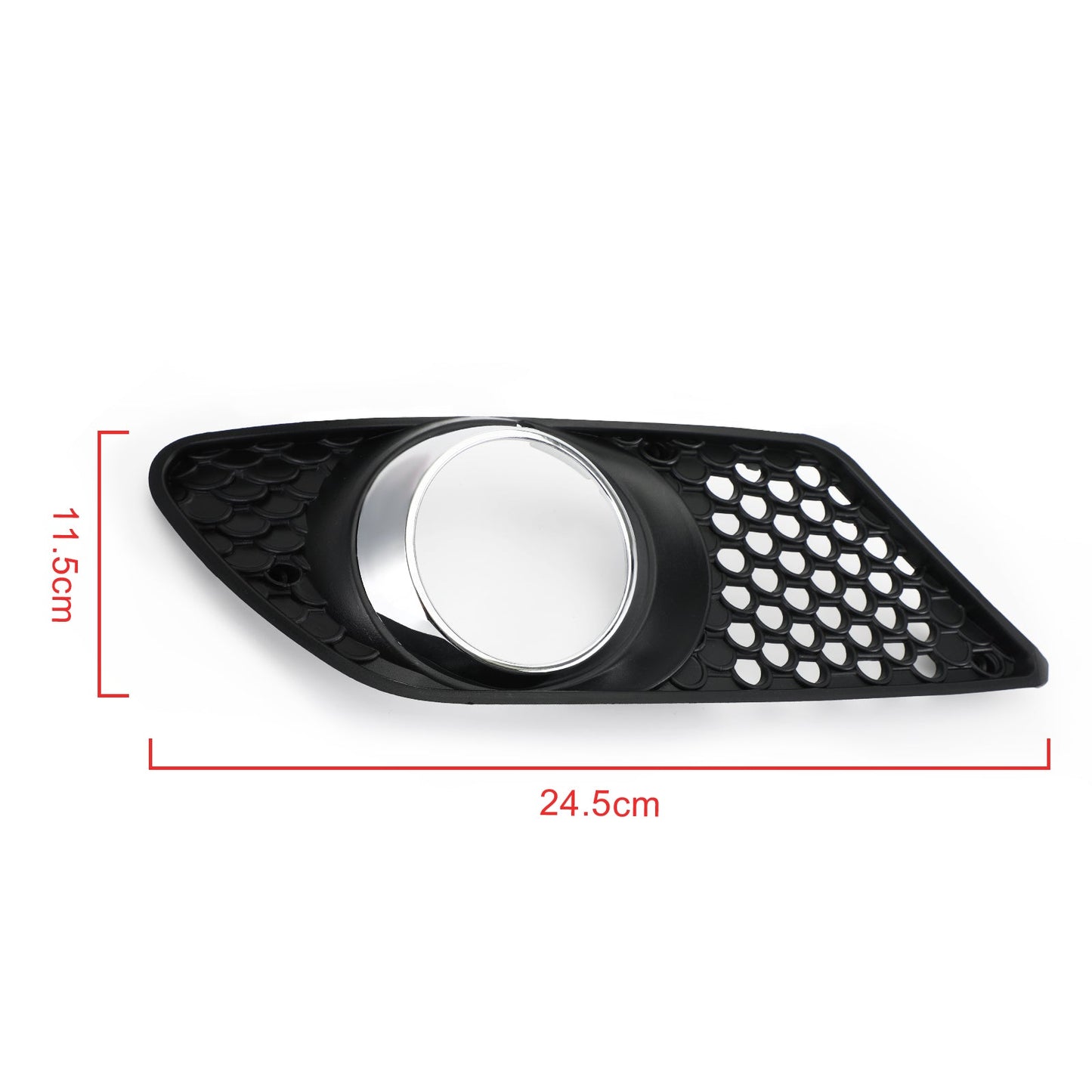 Coppia paraurti anteriore fendinebbia set di griglie per Mercedes Benz Classe C W204 2008-2010 generico