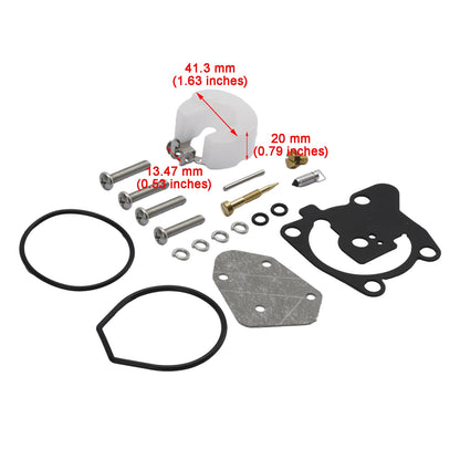 Kit di ricostruzione carburatore per Yamaha 40HP 40X M(W/T)HS/L E40X MHL 66T-W0093