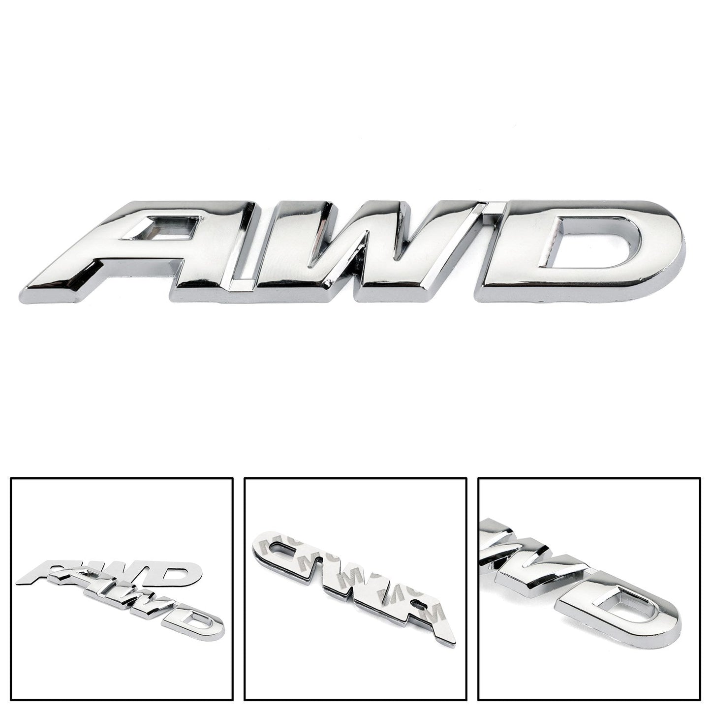 AWD Word lettera Metal Car Truck Sticker Distintivo dell&#39;emblema Decal Auto Car Generic