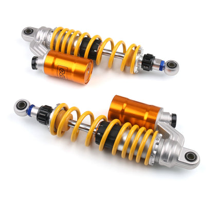 Ammortizzatore posteriore regolabile 330MM Fr Honda CB400 Yamaha XTR400 Kawasaki ZRX G Generico