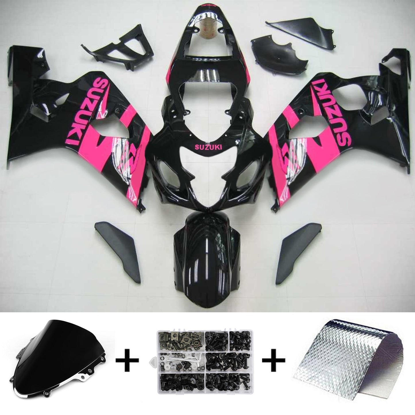 Suzuki GSXR 600/750 2004-2005 Kit Carena Carrozzeria Plastica ABS