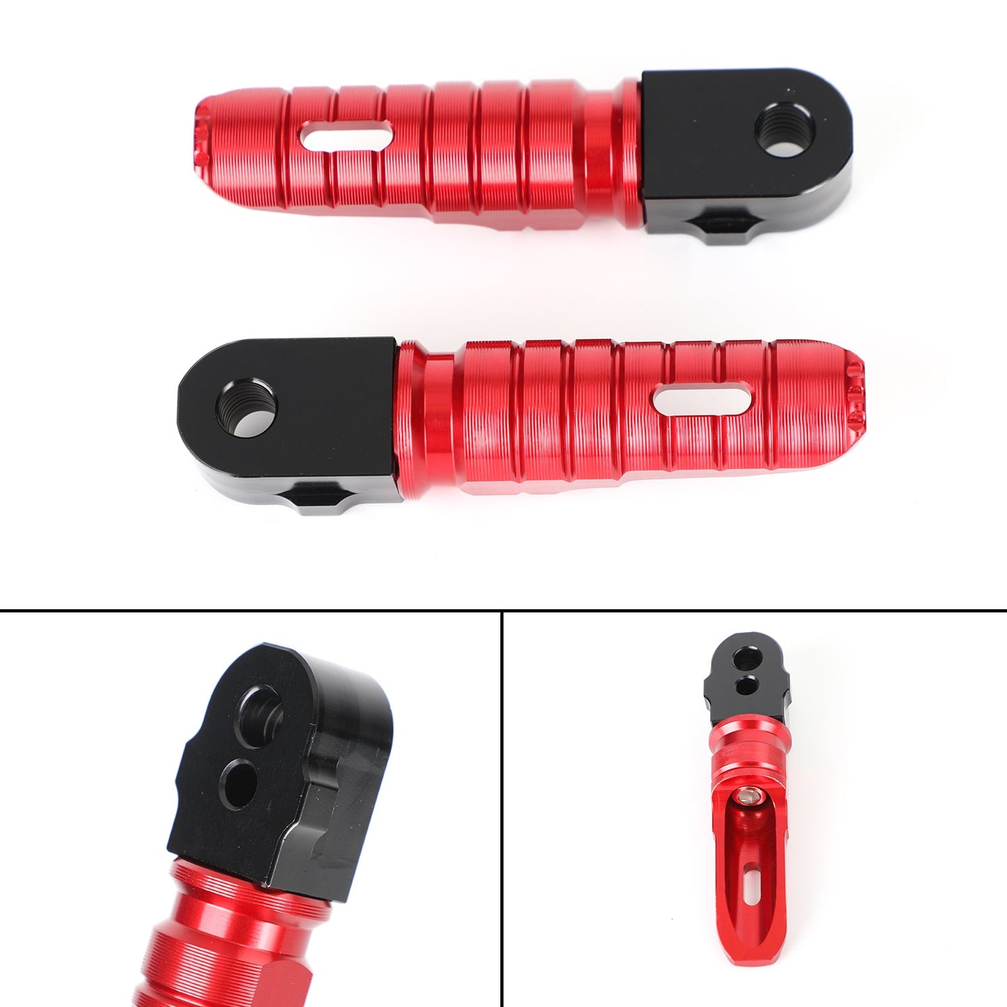 Pedane Poggiapiedi Posteriori Pedane per PEUGEO Speedfight 4 50 125 150 tutto l'anno Generic