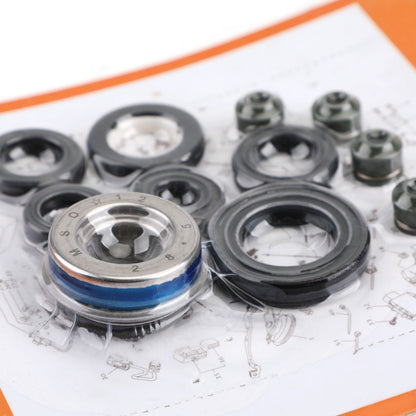 11pcs kit paraolio motore impostato per Honda XL125V XLV125 01-10 VT125C Shadow 99-08 generico