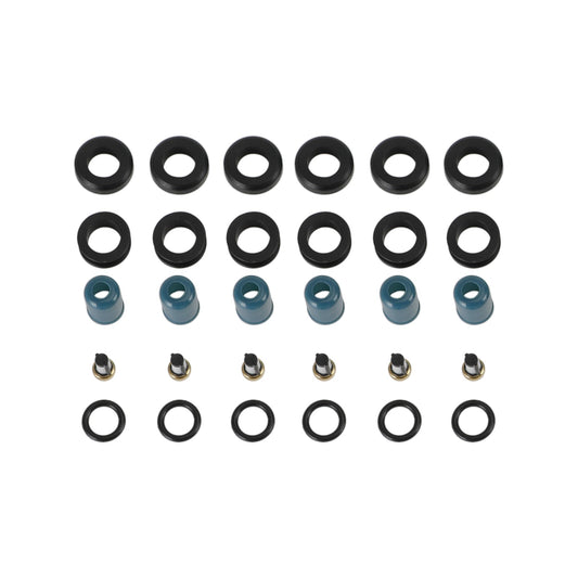 6PCS Iniettori di Carburante Riparazione Guarnizione Rebuild Kit fit Toyota 3VZE 1988-1995 3.0L Camion