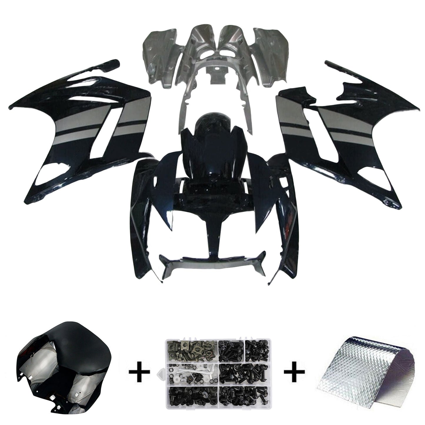 Amotopart Yamaha FJR1300 2013-2015 Kit Carenatura Carrozzeria Plastica ABS