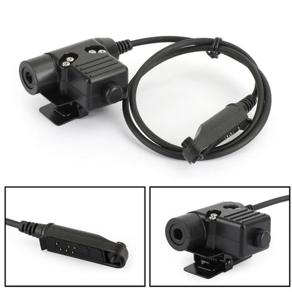 1x Walkie Talkie PTT Push-To-Talk per BaoFeng BF-A58 BF9700 BF-S56 BF-UV9Rplus