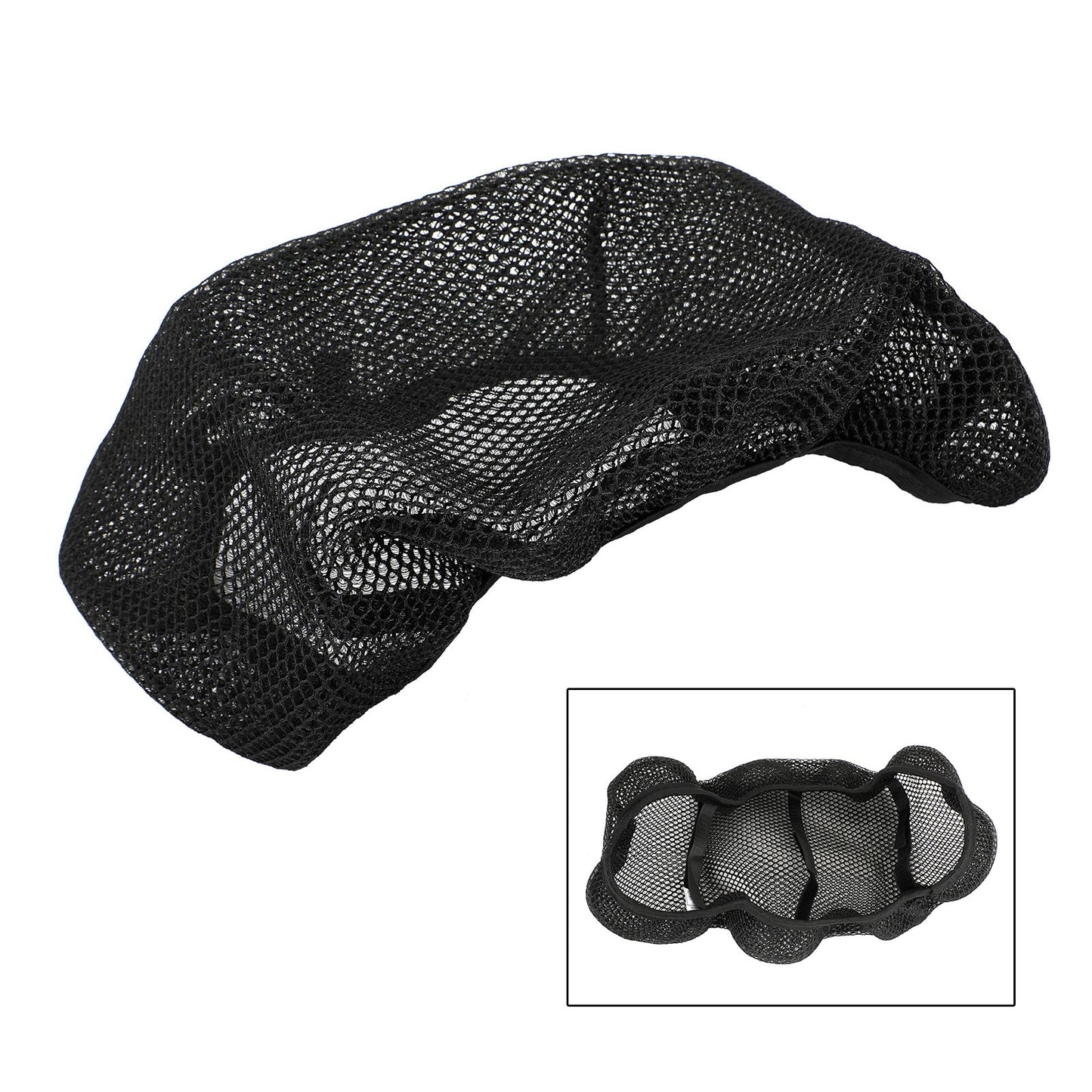 Copertura in rete resistente al calore per sedile in rete universale Xxl adatta per scooter da moto