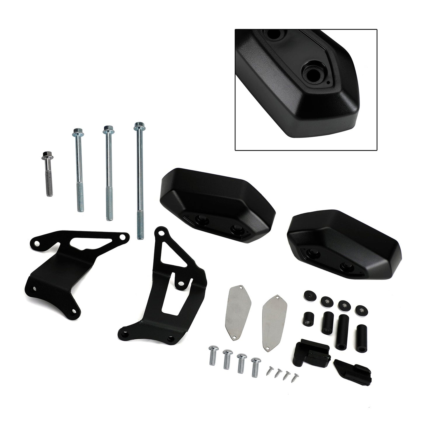 YAMAHA YZF R15 V4 2021-2023 Protezioni motore in plastica per coperture Slider Carbon